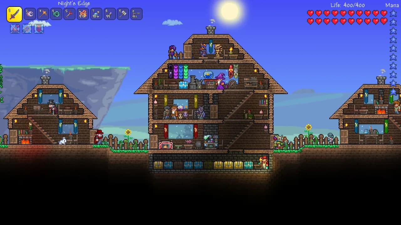 Terraria: верстаки, наковальни и станции крафта