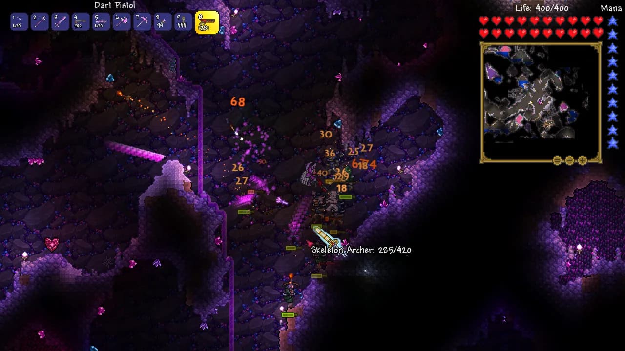 Terraria: рыбалка и просьбы рыбака